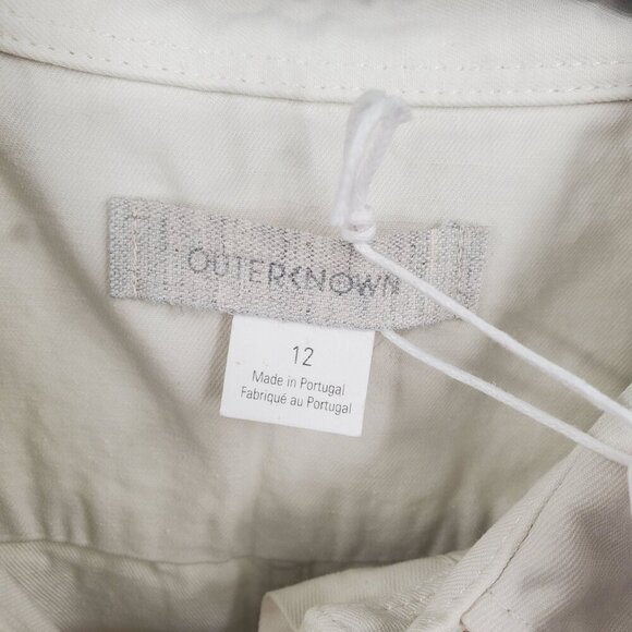 Outerknown S.E.A. Suit Women Size 12 Short Sleeve Jumpsuit FLAWED NWT - Picture 7 of 16